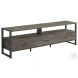 2847 Dark Bronze and Black TV Stand