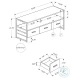 2847 Dark Bronze and Black TV Stand