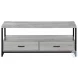2871 Grey And Black 48" TV Stand