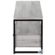 2871 Grey And Black 48" TV Stand