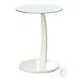 3017 White Bentwood Accent Table