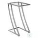 3090 Silver Accent Table