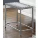 Gray Rectangular Accent Table