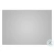 Silver Metal and Tempered Glass Accent Table