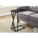 3247 Black 25" Accent Table