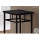 3278 Black Metal 28" Accent Table
