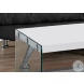 3286 White Rectangular Cocktail Table