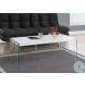 3286 White Rectangular Cocktail Table