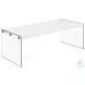 3286 White Rectangular Cocktail Table