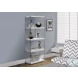 Glossy White Hollow-Core 60" Bookcase