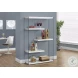 Glossy Hollow-Core 60" Bookcase