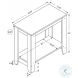3380 Industrial Gray 28" Accent Table