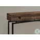 3453 Brown And Black Console Table