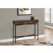 3453 Brown And Black Console Table