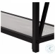 3572 Grey And Black Console Table