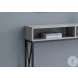 3572 Grey And Black Console Table