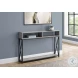 3572 Grey And Black Console Table