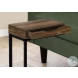 3602 Brown And Black Accent Table