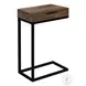 3602 Brown And Black Accent Table