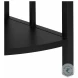 3610 Black 62" Bookcase