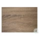 3611 Dark Taupe And Black 62" Bookcase
