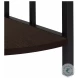 3612 Espresso And Black 62" Bookcase