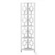 3613 White 62" Bookcase