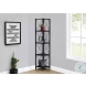 3649 Black Bookcase