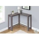 3658 Gray 36" Corner Sofa Table