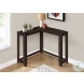 3660 Espresso 36" Corner Sofa Table