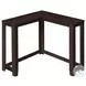 3660 Espresso 36" Corner Sofa Table