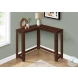 3661 Cherry 36" Corner Sofa Table
