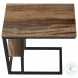 3673 Brown Accent Table