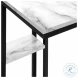 3675 White Accent Table