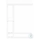 3676 White Accent Table