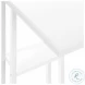 3676 White Accent Table