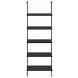 3683 Black Bookcase