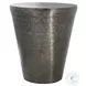 3924 Silver And Gray Accent Table