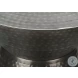 3929 Silver And Gray Accent Table