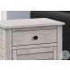 3950 Washed Gray 1 Drawer Accent Table