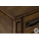 3955 Walnut Brown 1 Drawer Accent Table