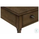 3957 Espresso 1 Drawer Accent Table