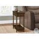 3957 Espresso 1 Drawer Accent Table