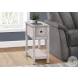 3963 Washed Gray 1 Drawer Accent Table