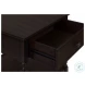 3976 Walnut 1 Drawer Accent Table