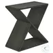 3982 Dark Green Accent Table