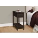 3990 Walnut 1 Drawer Accent Table