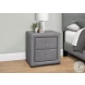 5602 Grey 21" Nightstand