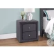 5607 Dark Grey Nightstand