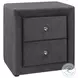 5607 Dark Grey Nightstand